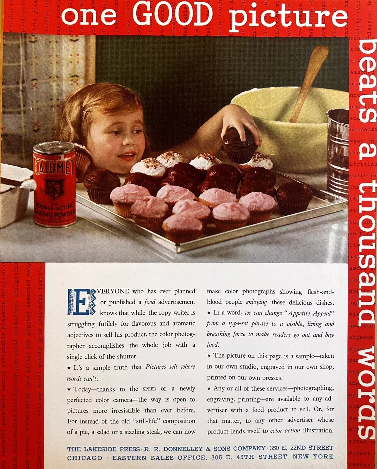 1934 R.R. Donnelley & Sons Company Original Print Ad, The Lakeside Press